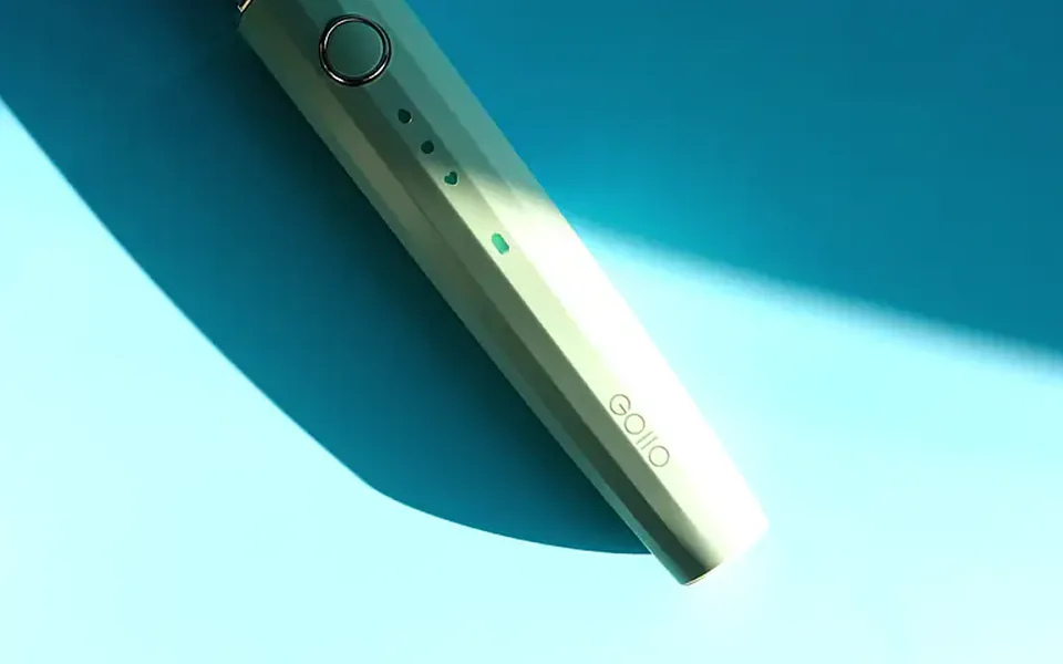 Dental handpiece prepared for restorative treatment