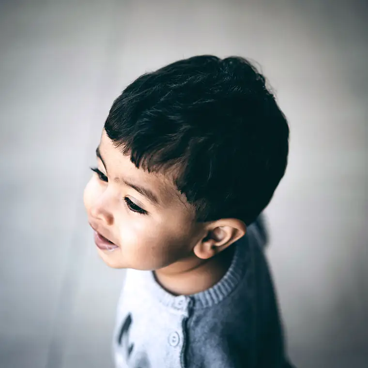 Young patient relaxed before a checkup
